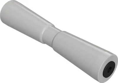 Zdjęcie produktu dla Poliuretanowa rolka stępki rollpoliuretan SUPROD, 398 mm, szary
