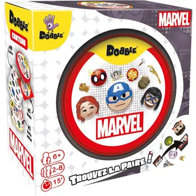 Image de Dobble - Marvel Emoji - Jeu de carte