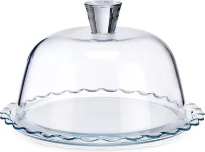 Produktbild von Kuchenplatte Glas (26,4 x 11,8 x 26,4 cm)
