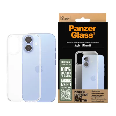 Produktbild von PanzerGlass ® HardCase Transparent iPhone 16, Cover, Apple, Apple - iPhone 16, Transparent