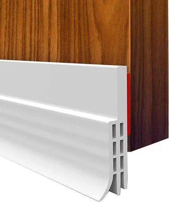 Image de Bandes d'étanchéité pour portes résistantes aux intempéries, blanches, isolation phonique, protection contre les insectes