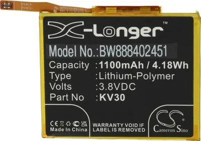Produktbild von vhbw Akku kompatibel mit Motorola Razr 2019 Handy Smartphone Telefon (1100 mAh, 3,8 V, Li-Polymer)