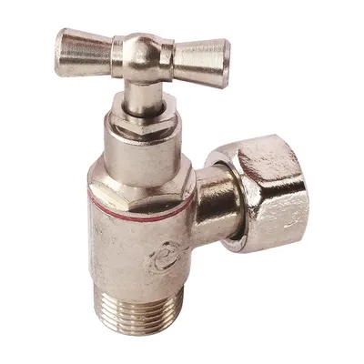 Produktbild von SOMATHERM WC-Hahn-Halter vernickelt M12/17 (3/8'') mit gefangener Mutter