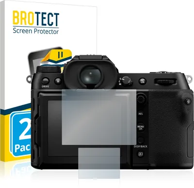 Produktbild von 2x Für Fujifilm GFX100S Schutzfolie BROTECT Displayschutz Display Schutz Folie Klar Transparent
