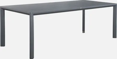 Produktbild von sweeek - Gartentisch aus Aluminium, 8 Plätze - Anthrazit