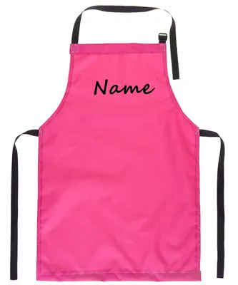 Produktbild von Original Grillschürze Kochschürze Latzschürze Bistroschürze BBQ Apron Werkschürze ideale Männer Frauen Geschenk Pink mit Namen [106]