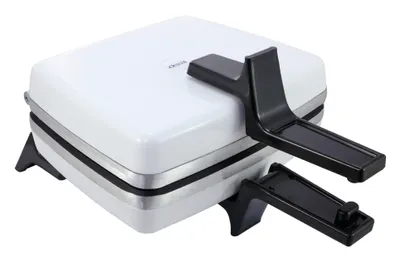 Produktbild von Dezal 301.4/5/6/7 Waffle Maker Waffeleisen, Edelstahlgehäuse, 1300 Watt, Thermostat