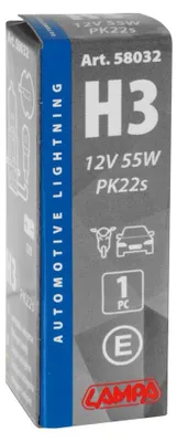 Immagine prodotto di Lampa 12V lampadine alogene H3 55W PK22s 1 pezzo