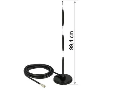 Produktbild von DeLOCK 12432, 7 dBi, Richtantenne
