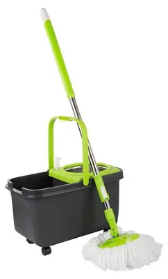 Produktbild von Verk 27078 Rotationsmopp 360 + Eimer, grau