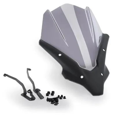 Produktbild von Puig New Generation Touring Yamaha Mt-07 2023-2024 Windschutzscheibe Silber Silber One Size