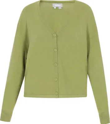 Zdjęcie produktu dla Sweter damski marki Felipa, kolor zielony, rozmiar XL/XXL