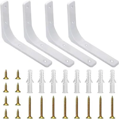 Produktbild von Metallische Wandträger 8 Zoll schwer L-förmig für Planken