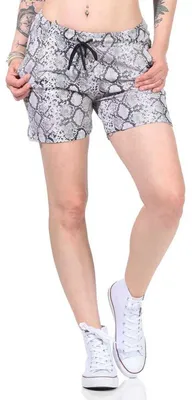 Produktbild von Bequeme Damen Shorts – Sommerliche Freizeit-Hotpants in vielen Farben & Prints Schlange/L/40