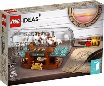 Produktbild von LEGO® Ideas 21313 Schiff in einer Flasche