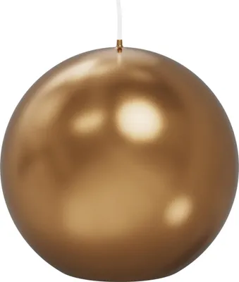 Produktbild von Kugelkerzen Gold Ø 100 mm, 6 Stück