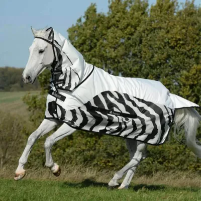 Obrázok produktu pre Bucas Buzz-Off Rain Zebra & Neck