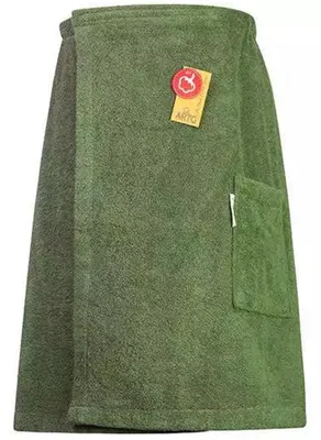 Produktbild von ARTG - Saunakilt, Unifarben LT6177 (65 cm x 135 cm) (Armee-Grün)