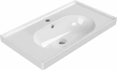 Obrázok produktu pre Keramické umývadlo BRAND 80x45cm, biele