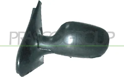 Produktbild von PRASCO RN3227124P Außenspiegel Seitenspiegel Links für RENAULT CLIO II (BB0/1/2, CB0/1/2) Asphärisch Grundiert Manuell