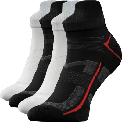 Produktbild von SESTIMI Sportsocken SKB07 – 4er Pack | Nahtlos, atmungsaktiv, temperaturregulierend | Fitness, Laufen, Training | Sockengrößen 35-50 |  EU