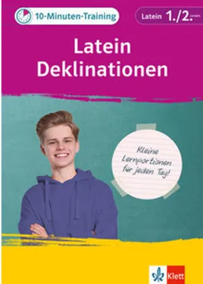 Produktbild von Klett 10-Minuten-Training Latein Deklinationen 1./2. Lernjahr