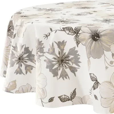 Produktbild von Erwin Müller Tischdecke Blume rund: 160 cm Ø