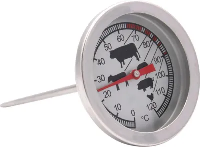 Produktbild von Fleischthermometer - Edelstahl und Glas