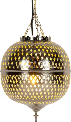Immagine prodotto di Lampada da soffitto orientale marocchina Lampada a sospensione in argento