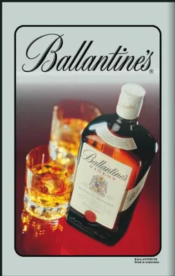 Obrázek produktu pro KS237 Ballantines - Láhev - Zrcátko s potiskem
