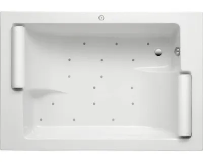 Produktbild von OTTOFOND Whirlpool Batain 135 x 195 cm weiß glänzend 59910