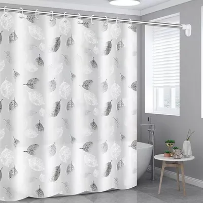 Produktbild von Duschvorhang - Duschvorhänge - Duschvorhang für die Dusche - Wasserdichte Duschvorhänge - Badezimmervorhang - Schimmelresistent