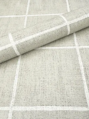 Produktbild von PVC Tischdecke KAROS grau beige Wachstuch - Eckig - Länge & Breite wählbar - abwaschbar, Größe:90 x 90 cm