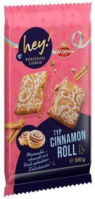 Produktbild von Wicklein hey! Kekstafel Style Cinnamon Roll 100g
