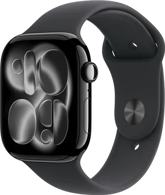 Obrázok produktu pre Apple Watch Serie 11 46mm AC/Jet Black SB/Black M/L ITA MEUX4QL/A  Apple