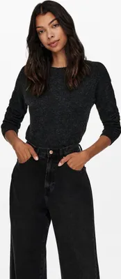 Produktbild von ONLY 15204279, Pullover, Erwachsener, Weiblich, Schwarz, XS, Einfarbig