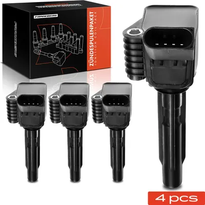 Image de Frankberg 4x Module d'allumage Bobine d'allumage pour VW Jetta IV 162 163 AV2 AV3 Audi A3 Sportback 8VA 8VF 1.4L 1.2L 2013-2018