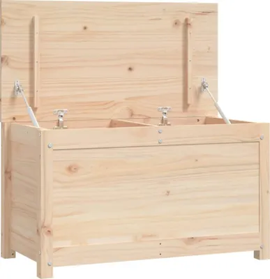 Produktbild von Truhe 80x40x45,5 cm Massivholz Kiefer