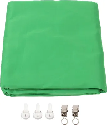 Produktbild von Green-Screen-Hintergrund, dick, undurchsichtig, 2 x 3 m, Fotografie-Hintergrund für Videoproduktion, Live-Streaming, Einstellungen, Fotobearbeitung