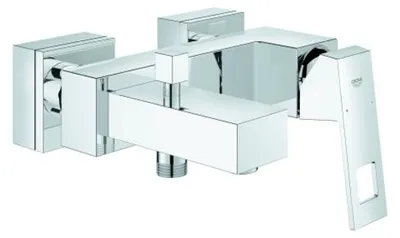 Produktbild von Grohe Eurocube Wannenbatterie Wandmontage chrom - 23140000
