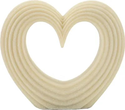 Produktbild von Mauro Ferretti Dekoobjekt Lovvy Quarzy 21x6x19 cm weiß
