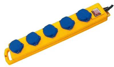 Produktbild von brennenstuhl Steckdosenleiste Super-Solid SL 554 D 5-fach