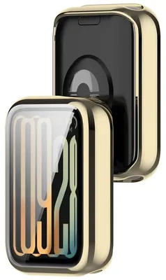Produktbild von Schutzhülle für Xiaomi Smart Band 10 Pro, Bizon Case Watch Felipe, Golden