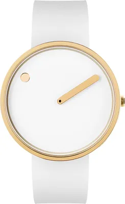 Immagine prodotto di Picto 43321-0220G Silicone bianco Unisex 40mm 5ATM