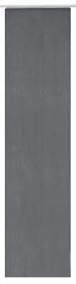 Schiebegardine Lino 17 dunkelgrau 245x60 cm blickdicht