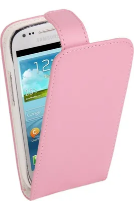 Produktbild von Schutzhülle Handy Tasche Flip für Samsung Galaxy S3 mini i8190 / i8195 / i8200