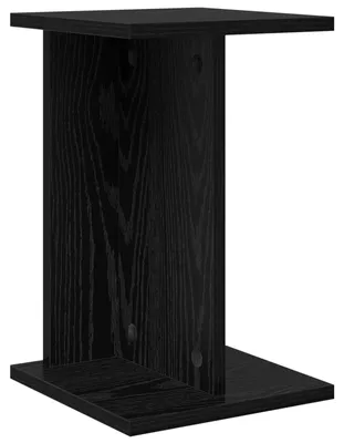 Image de vidaXL Support pour plantes Chêne noir 25 x 25,5 x 40,5 cm