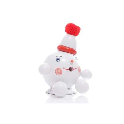 Produktbild von Räucherfigur Räucherschneeball rot BxHxT ca 13 x 14 x 10cm NEU