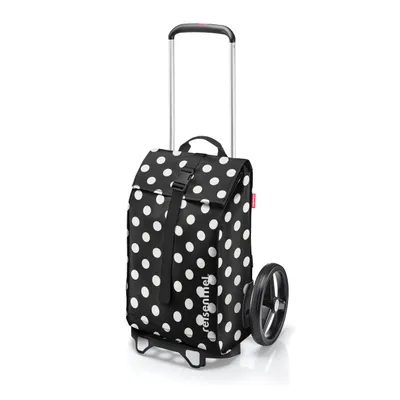 Zdjęcie produktu dla Reisenthel citycruiser, Torba wózek, Czarny, Biały, Metal, Poliester, Polipropylen (PP), 25 kg, Wzór, 2 szt.