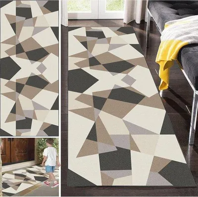 Produktbild von Famanu Teppichläufer Antirutsch und waschbar - 50 x 150 cm für Küche und Flur